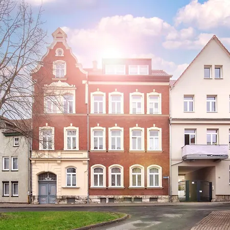 Apartment - Zentral - Modern - Balkon - Kueche Mühlhausen Exterior foto